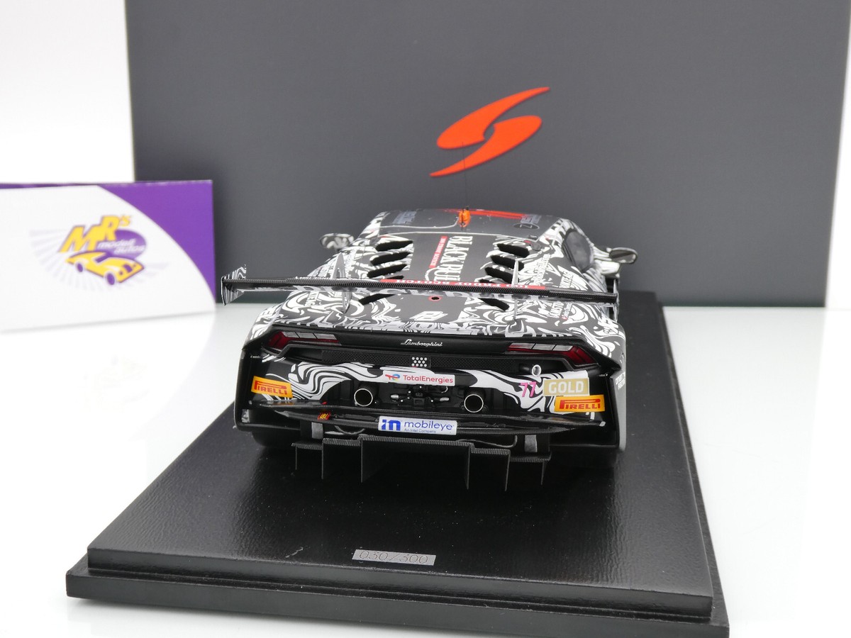 Achetez 18SB058 - Spark 1:18 SPARK Lamborghini Huracan Gt3 Evo Team Barwell Motorsport #77 24H Spa 2022 A.Al Harthy  Haan A.Macdowall S.Mitchell Con Vetrina With Showcase Special Box 18SB058