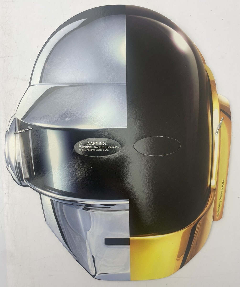 NEW 2013 Daft Punk Random Access Memories Promo Paper Face Mask