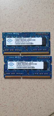 RAM DDR3 4Go 2x 2Go NANYA NT2GC64B88G0NS-CG 1333Mhz PC3-10600S | eBay