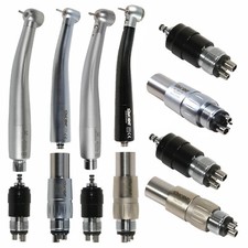 Dental High Speed /LED E-generator Turbine Handpiece Fit NSK Coupler 4Hole CE