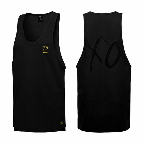 Puma x il weeknd XO Serbatoio Da Uomo Palestra Fitness Running Top Nero  575592 01 A15C | eBay