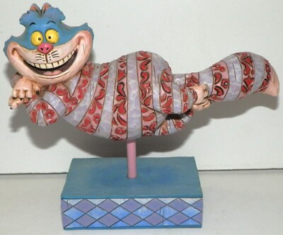 Jim Shore Grinning Cheshire Cat - Alice In Wonderland Walt Disney Traditions