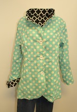 3 Sisters Jacket S (2-4) Nwt 3s835  Women's Dressy Tunic Coat 1956