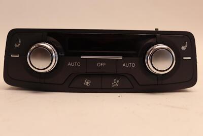 2013-2015 AUDI S6 C7 REAR A/C HVAC HEATER CLIMATE TEMPERATURE PANEL OEM