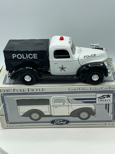 Liberty Classics Limited Edition 1940 Police Truck Bank 1:25 - Picture 8 of 8