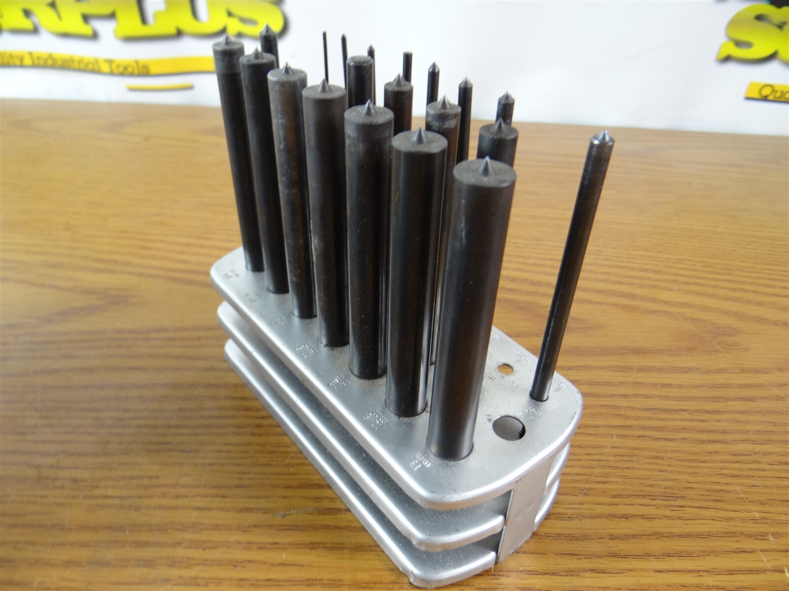 SPELLMACO METRIC & STANDARD NEAR COMPLETE TRANSFER PUNCH SETS + EXTRA