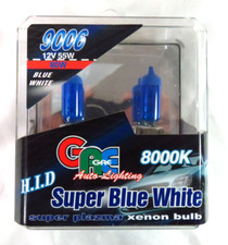 2x - 9006 Led Headlight Blue-white Bulb Kit High Or Low Beam 8000k 12v55w