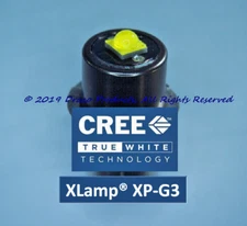 Cree 5 Watt XP-G3, XPG3 LED Bulb Torch FOR Sears Work Lights Craftsman C3 19.2 V
