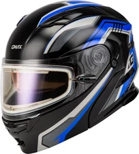 GMAX MD-01S Transistor Helmet with Electric Shield Sm Blue/Black