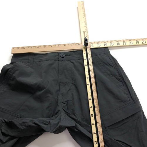 REI Co-Op Sahara 30x32 (Fits 30W 31L) Convertible Zip Hiking Pants Gray 150401 - Picture 5 of 10