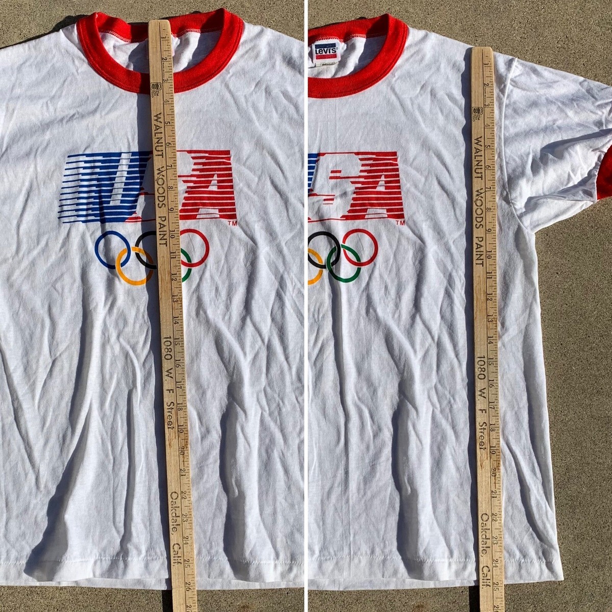 TOMLevi's 1984 USA ジャージ 希少 Levi's 1984年 オリンピック USA代表 ジャージ 浜田雅功