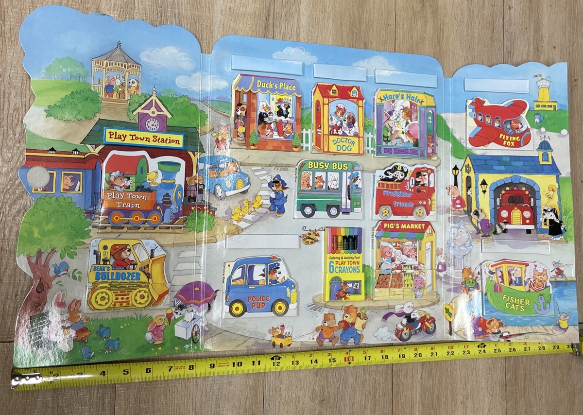 My Big Play Town Vintage 1995 Huge Set $200 On Amazon And Higher