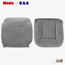 1995 to 1999 GMC Sierra Yukon Suburban PASSENGER Bottom & Top Cloth Cover Gray