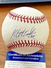 MATT WIETERS SIGNED AUTOGRAPHED OML BASEBALL! Orioles, Cardinals, Nationals! PSA