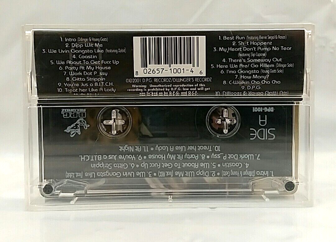 Cass) DPG ‎– Dillinger & Young Gotti, 2001 Press, DPG-1001, NM