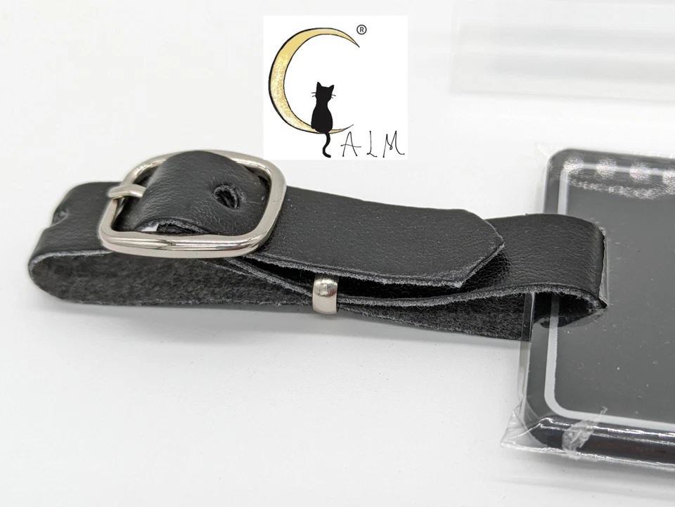 Callaway Golf MAME TAG NT2 NEGRO 15 JM Placa de identificación Etiqueta de nombre Japón Totalmente Nuevo Foto 3 de 4