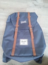 Herschel Supply Co. Backpack Little America Navy Red/White Striped Interior Bag