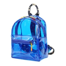 Transparent Small Clear Backpack Waterproof Cute Clear Mini Bag for College C...