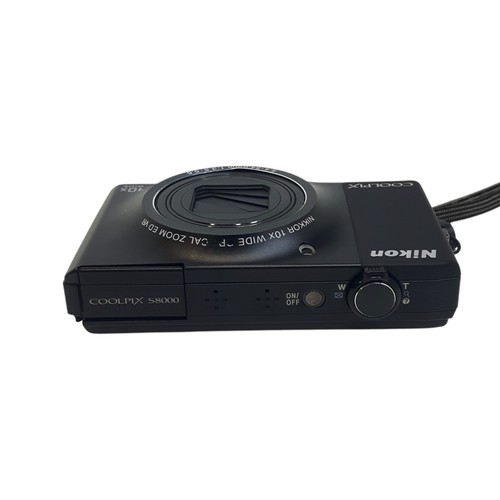 Nikon CoolPix S8000 14MP 10x Zoom Digital Compact Camera For Parts AS IS E5534 - Picture 5 of 8