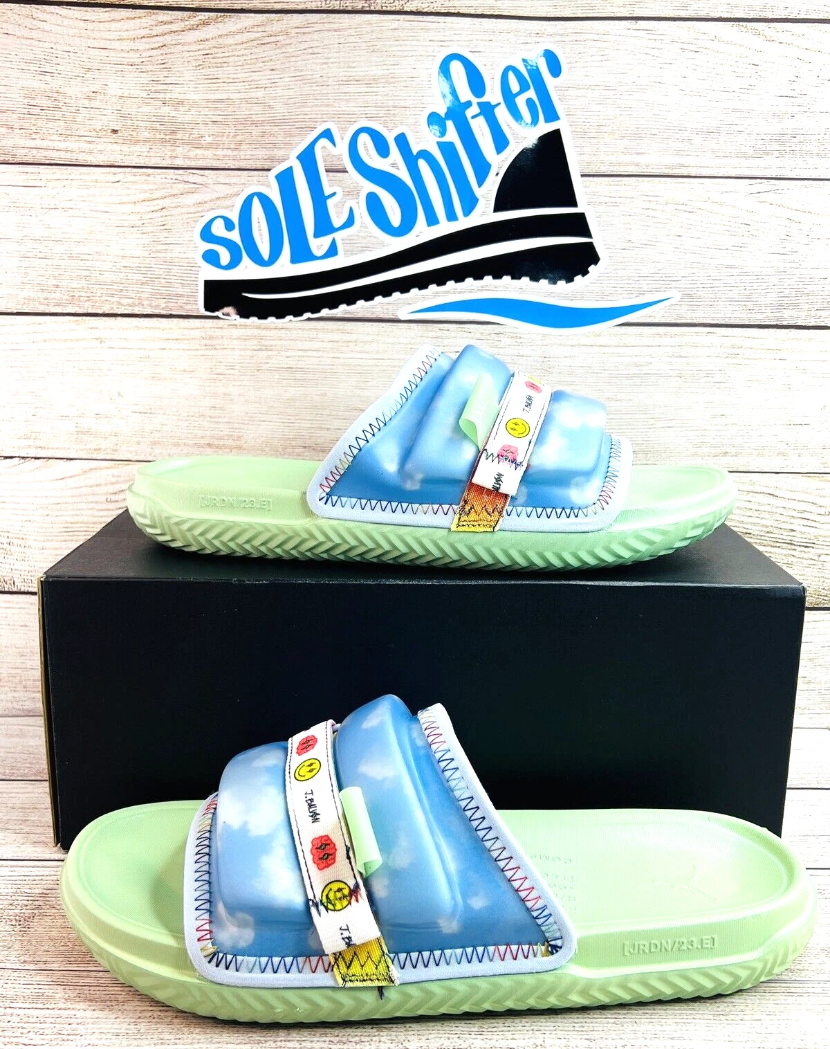 AIR JORDAN SUPER PLAY SLIDE SP *J BALVIN* DR1330 413 TAGLIA 14
