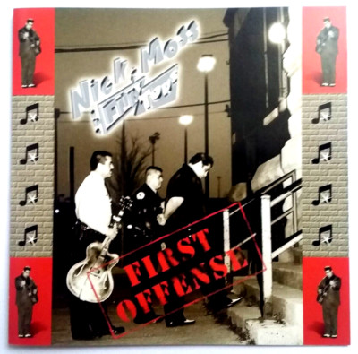 Signed Nick Moss & the Flip Tops First Offense CD 1998 Blue Bella Autograph