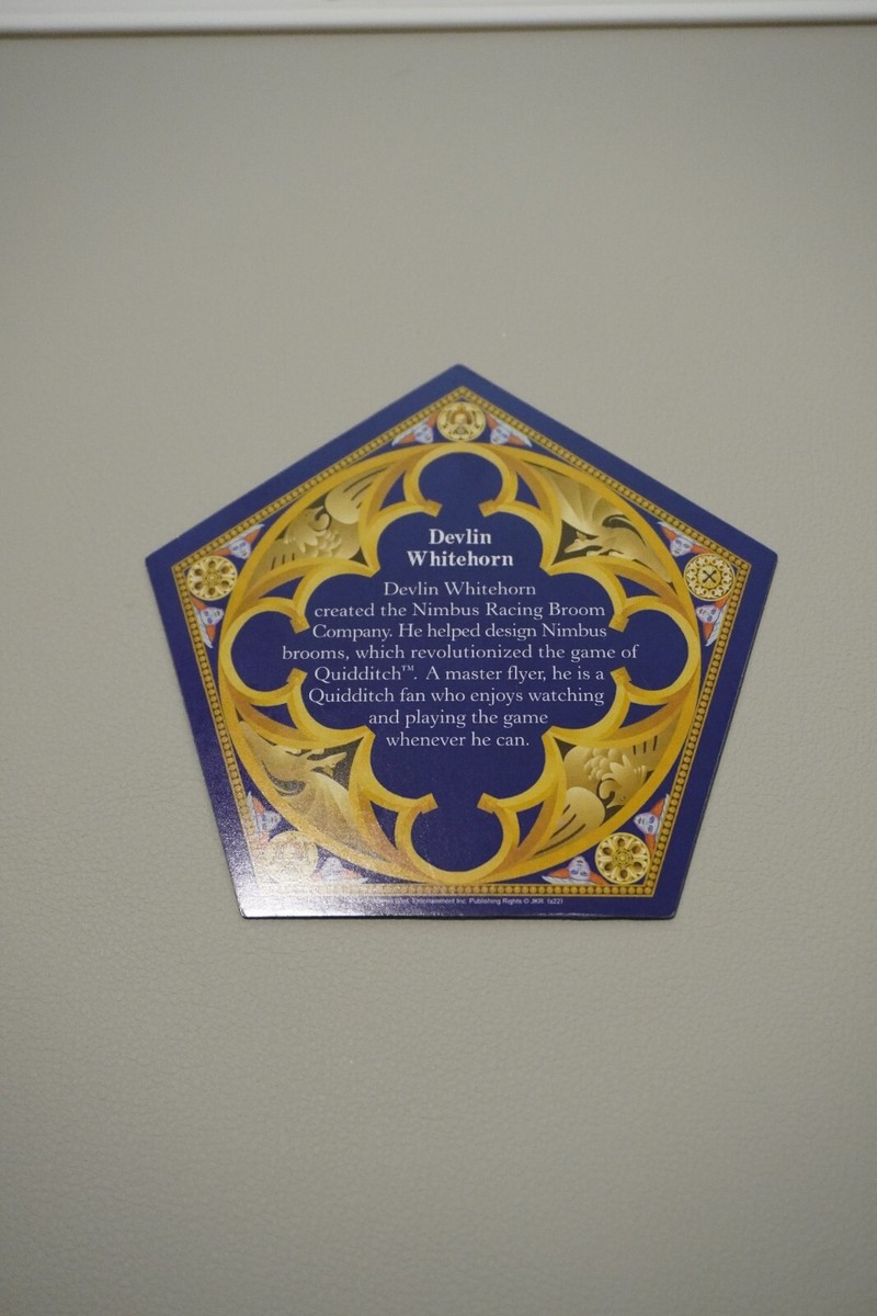 Harry Potter Chocolate Frog Card - Devlin Whitehorn | eBay