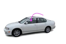 Fits: 1999-2002 Infiniti G20 4D Sedan Front Left Driver Side Door Window Glass