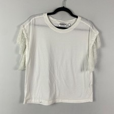 Essentials Antwerp Lace Short Sleeve T Shirt ...