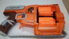 Nerf Zombie Strike FlipFury Blaster Two Chambers Toy Gun NO DARTS 10106
