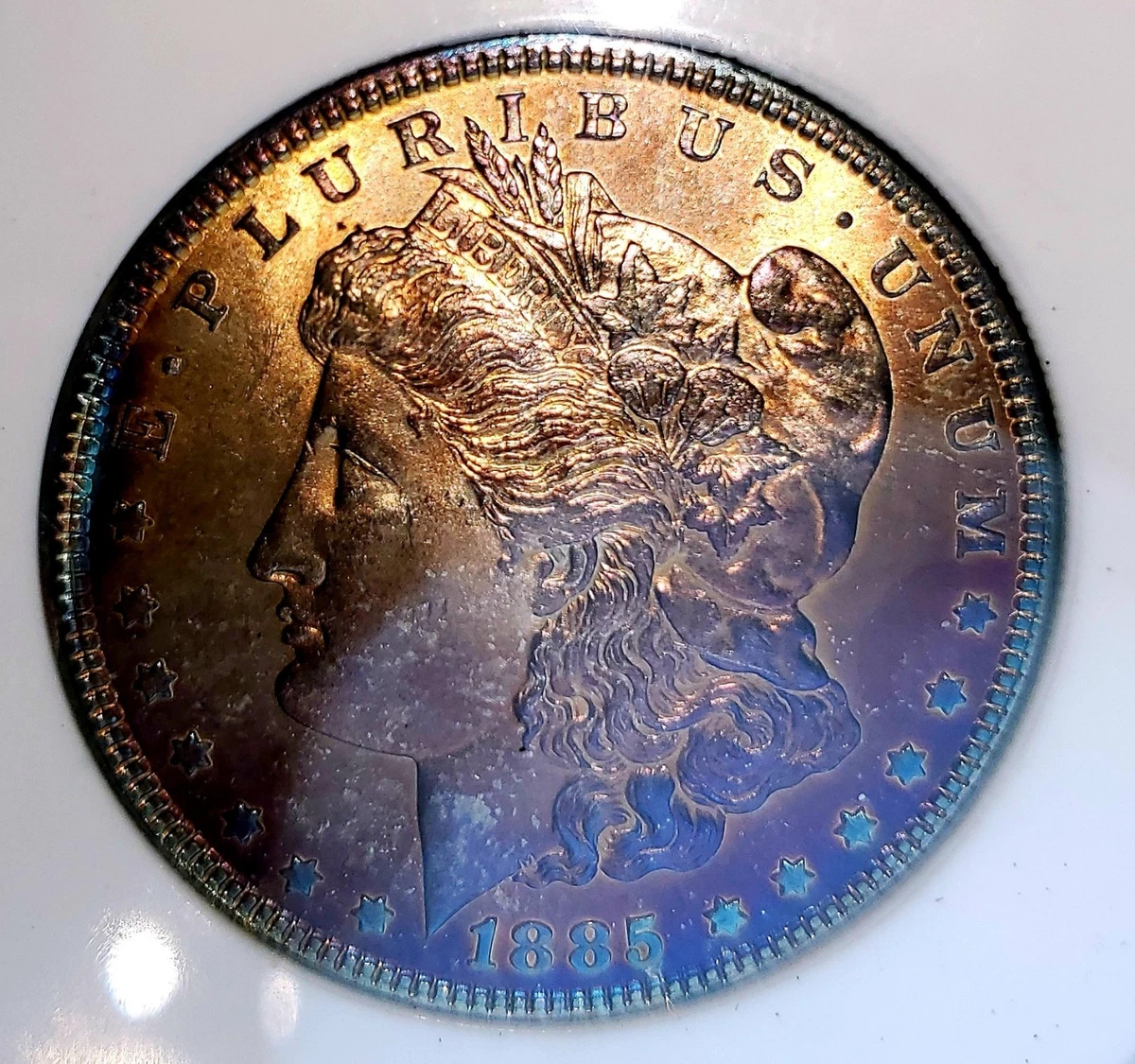 级MS 67 NGC 1885 年摩根美元硬币(1878-1921) | eBay