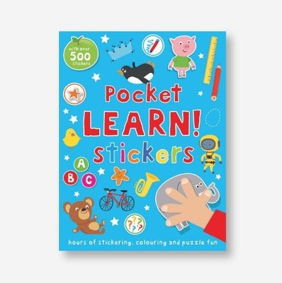 Pocket Type Sticker Pocket Stickers: Learn! (Tascabile) Pocket Stickers | eBay