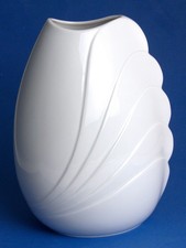 Vase Seltmann Weiden Helena Porzellan Blumenvase weiß groß 22 cm