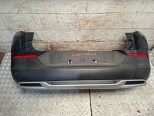 VAUXHALL GRANDLAND X 2019 COMPLETE REAR BUMPER WITH PDC IN JASPER GREY G3O