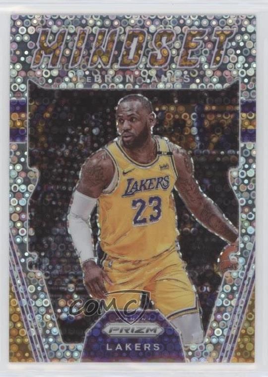 2021-22 Panini Prizm Mindset Fast Break Prizm LeBron James #3 9l4
