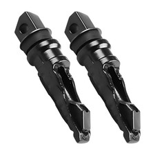 2 PCS Motorcycle Rear Foot Pegs, Non-Slip Motorcycle Foot Peg, Aluminum Alloy