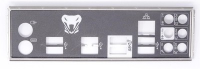 MSI 970A SLI Krait Edition - ATX Blende Slotblende Slotblech IO Shield (#734)