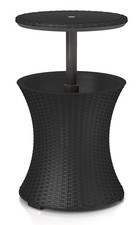 Keter Cool Bar Charcoal 30L Garden Bar Side Table Cooler Pacific