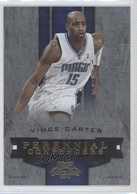 2009-10 Playoff Contenders Perennial Gold 81/100 Vince Carter #10 HOF 02v3