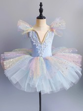 Kids Ballet Dress Seven Colors Girls Children Dress Ballet Tutu DanceClothes