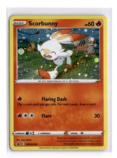Scorbunny - SWSH244 SWSH: Sword & Shield Black Star Promo Card - NM - POKEMON