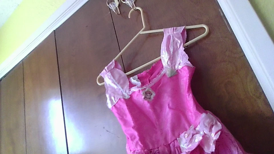 Disney Pink Costume Dress Size 4-6X Rosetta Fairy *No wings/Snags/Small Flaws - Image 4 of 4
