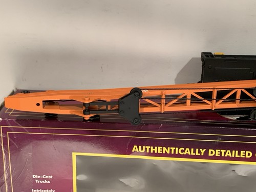 MTH PREMIER BESSEMER & LAKE ERIE KRANWAGEN! O SCALE WRECKER BOOM B&LE CUSTOM - Bild 9 von 20