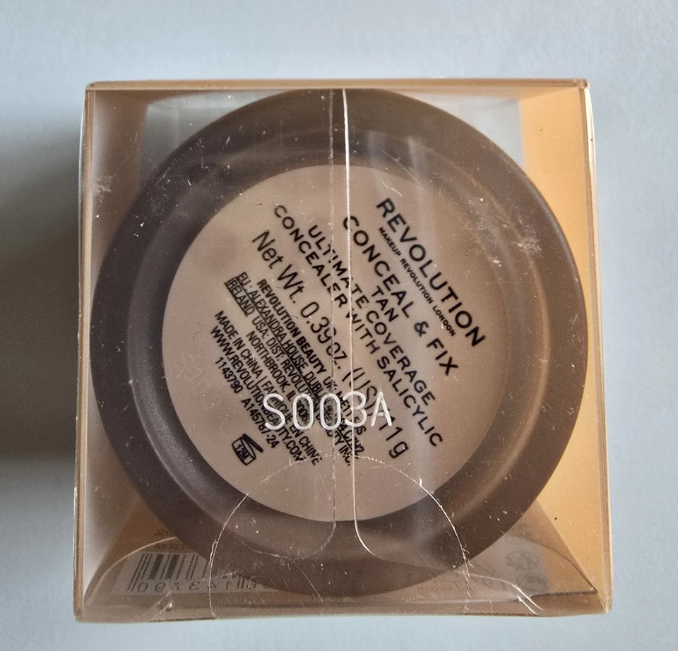 Corrector Revolution Conceal & Fix Ultimate Coverage tono bronceado NUEVO Foto 4 de 4