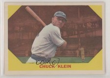 1960 Fleer Baseball Greats Chuck Klein #30 HOF pp8