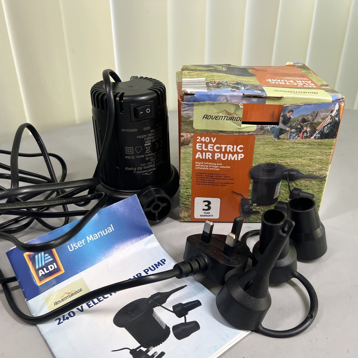 Co2 Inflator Aldi Cordless Tyre Inflator Adventuridge Electric Air - Main Image