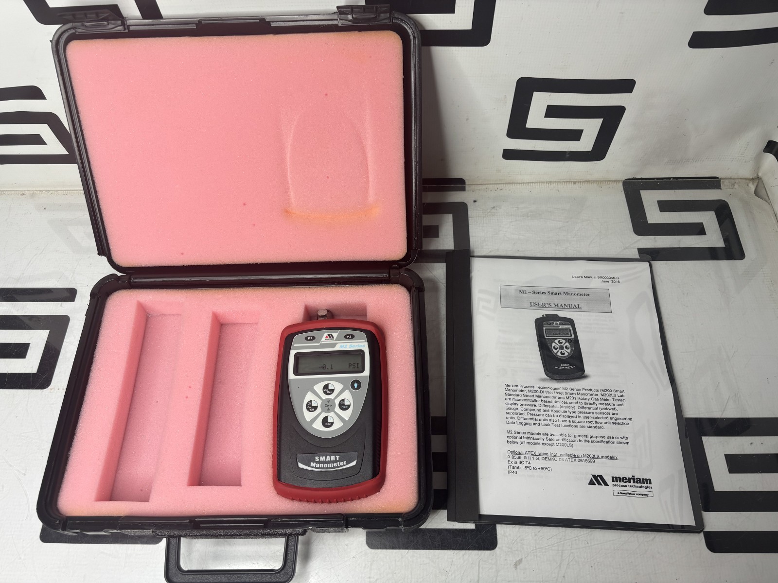 Meriam M2 Series ZM200-GI1000 30PSI SMART Precision Manometer Calibrator Digital