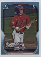 2023 Bowman Draft Chrome Sky Blue Refractor Cooper Ingle #BDC-85 10c7