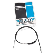 Drag Specialties Black Vinyl High-Efficiency Clutch Cable - 0652-1437