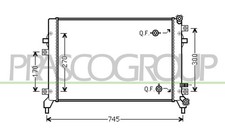Fits Volkswagen Touran Radiator 1.0/1.2/1.4 Petrol Models 2011-2015