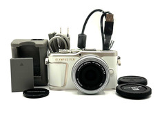 mint /SC1283 Olympus PEN E-PL10 White 14-42mm EZ Lens Kit Mirrorless Camera